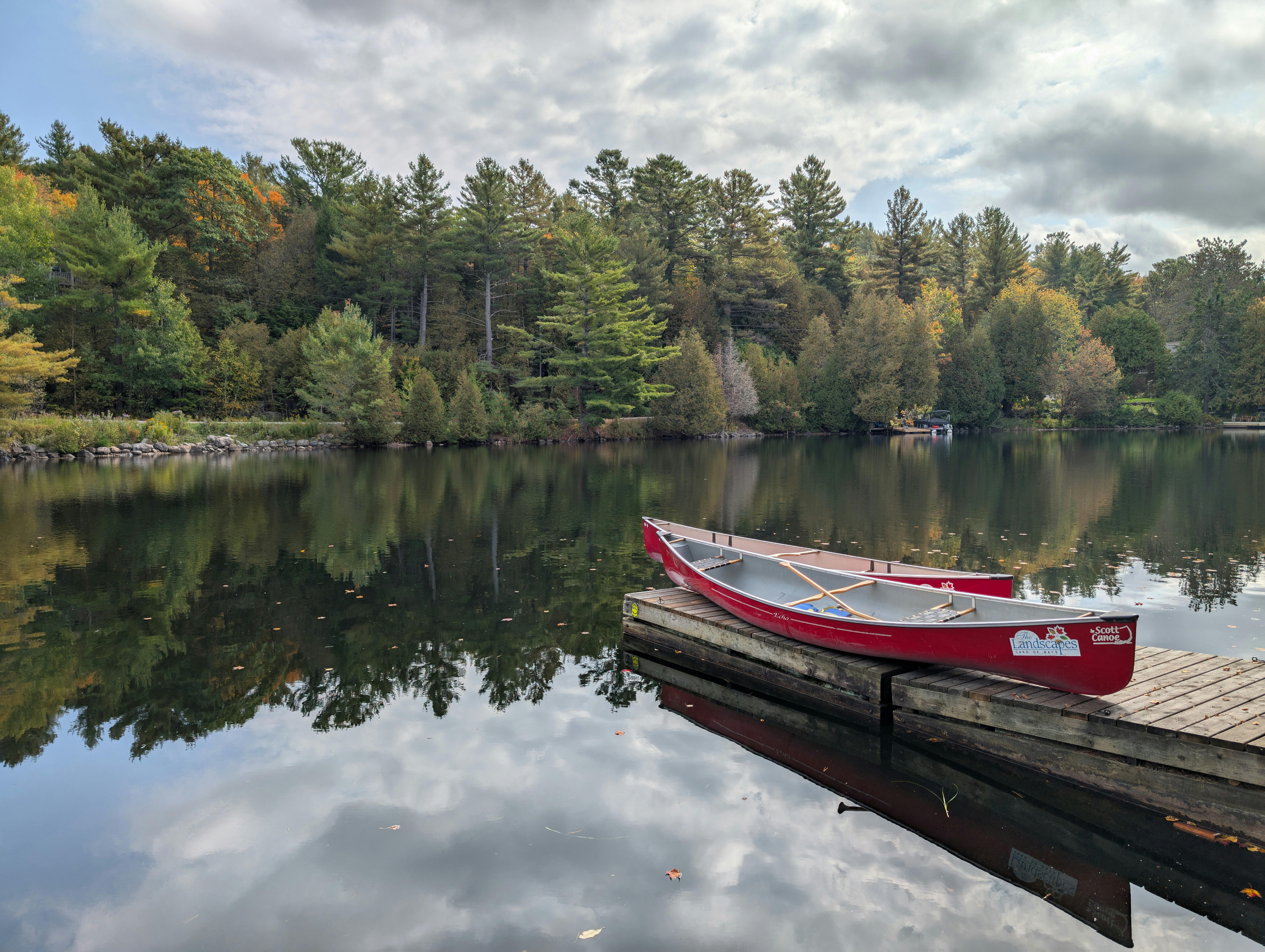 Camp lakefront
